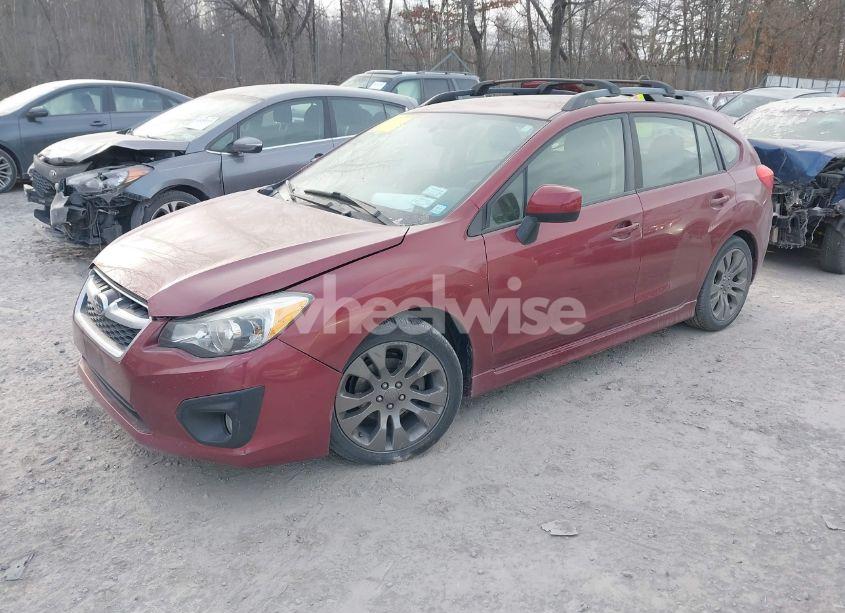 Photo 2 of 2014 Subaru Impreza 2.0I SPORT PREMIUM (VIN JF1GPAL60E8276001)