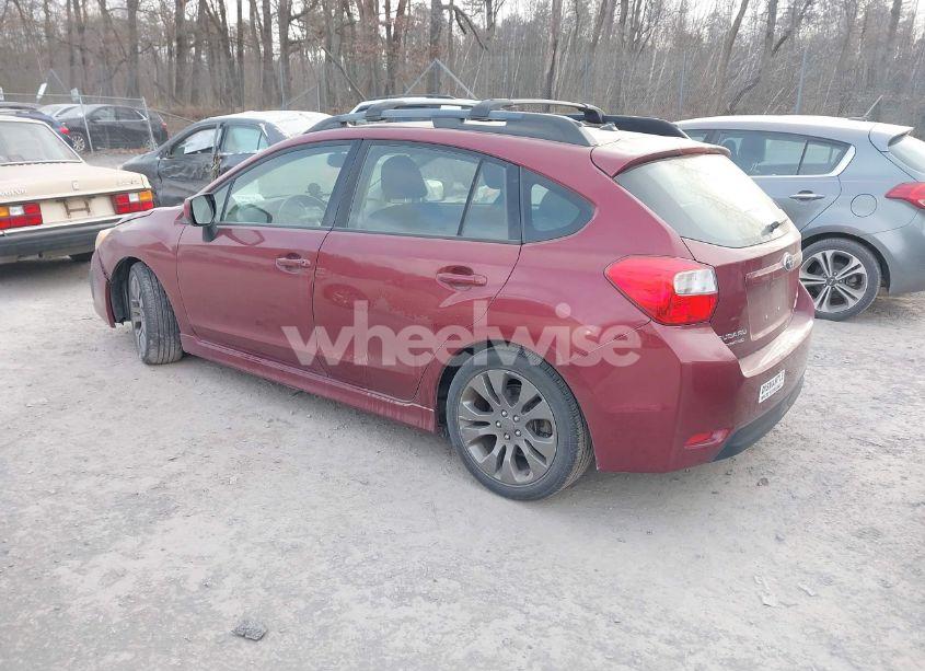 Photo 3 of 2014 Subaru Impreza 2.0I SPORT PREMIUM (VIN JF1GPAL60E8276001)