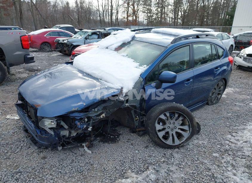 Photo 2 of 2012 Subaru Impreza 2.0I SPORT PREMIUM (VIN JF1GPAL61CH247488)