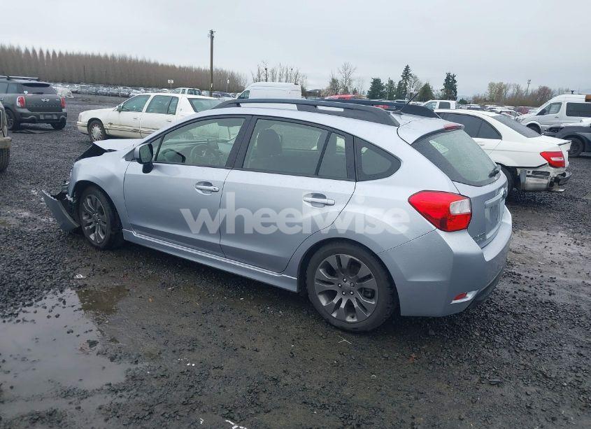 Photo 3 of 2014 Subaru Impreza 2.0I SPORT PREMIUM (VIN JF1GPAL61E8269493)