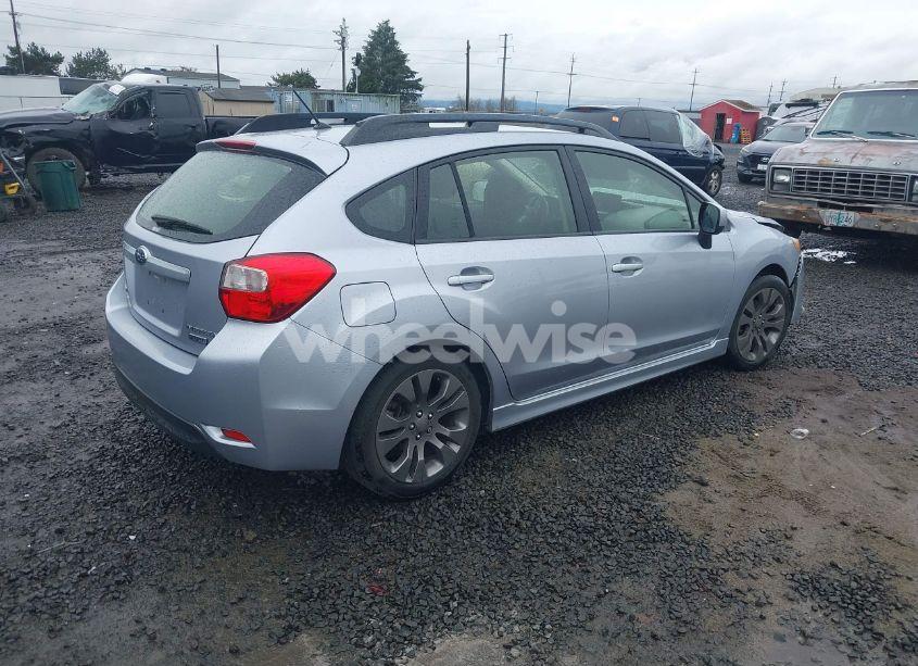 Photo 4 of 2014 Subaru Impreza 2.0I SPORT PREMIUM (VIN JF1GPAL61E8269493)