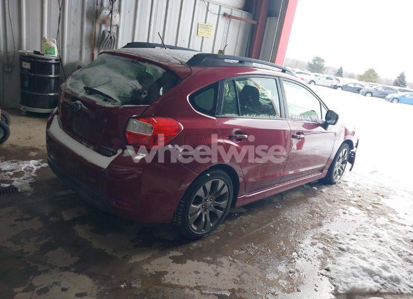 Photo 4 of 2012 Subaru Impreza 2.0I SPORT PREMIUM (VIN JF1GPAL62CH242333)