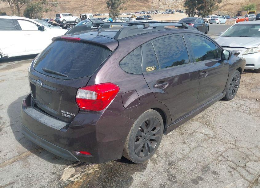 Photo 4 of 2013 Subaru Impreza 2.0I SPORT PREMIUM (VIN JF1GPAL62DH830976)