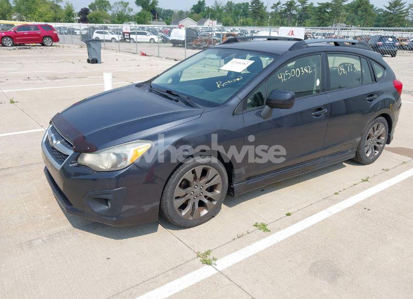 Photo 2 of 2012 Subaru Impreza 2.0I SPORT PREMIUM (VIN JF1GPAL63CH239232)