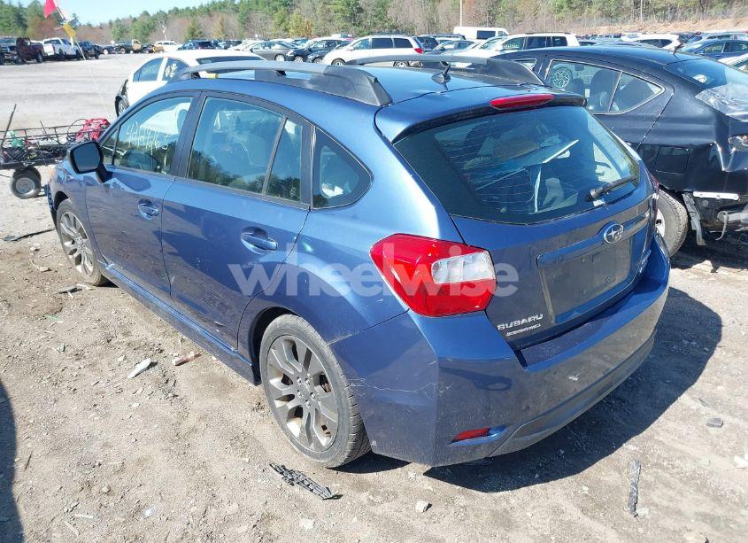 Photo 3 of 2013 Subaru Impreza 2.0I SPORT PREMIUM (VIN JF1GPAL64D2822073)