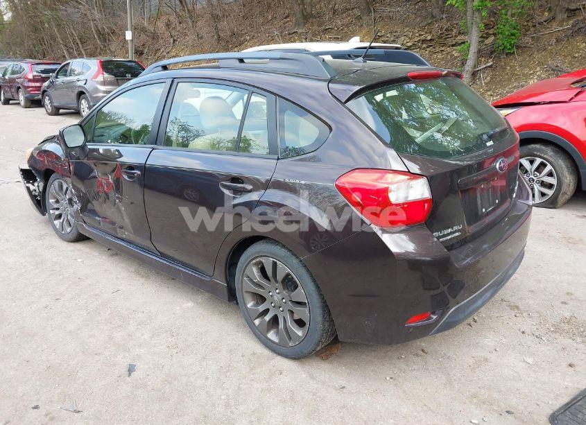 Photo 3 of 2013 Subaru Impreza 2.0I SPORT PREMIUM (VIN JF1GPAL65D2806660)