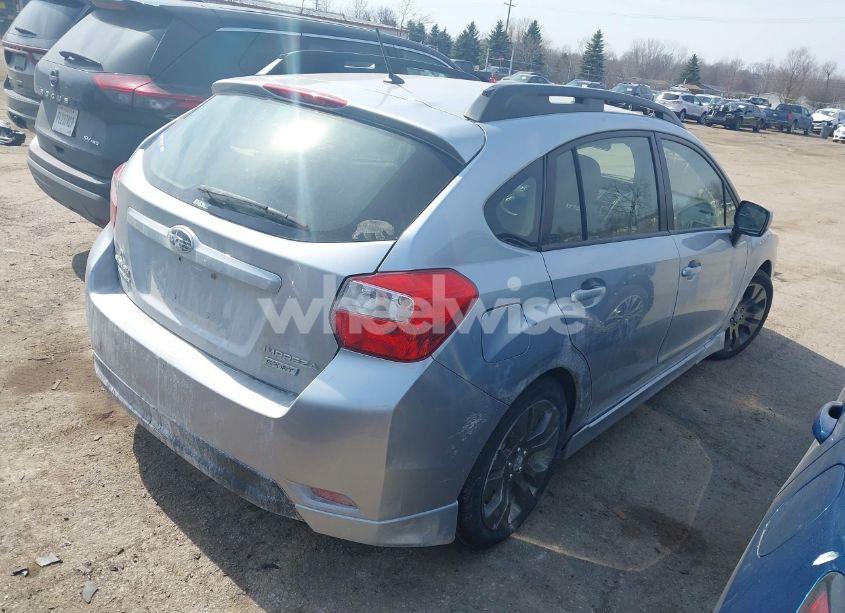 Photo 4 of 2012 Subaru Impreza 2.0I SPORT PREMIUM (VIN JF1GPAL67CG245377)