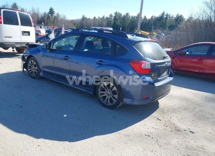 Photo 3 of 2013 Subaru Impreza 2.0I SPORT PREMIUM (VIN JF1GPAL67DH848339)