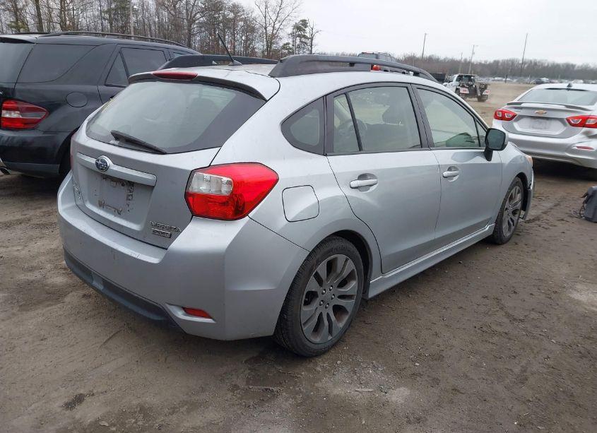 Photo 4 of 2013 Subaru Impreza 2.0I SPORT PREMIUM (VIN JF1GPAL69D2851701)