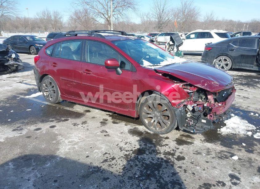 2012 Subaru Impreza 2.0I SPORT PREMIUM (VIN JF1GPAL6XCG200160) main photo