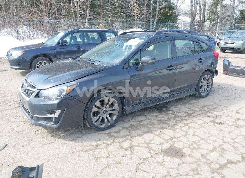 Photo 2 of 2016 Subaru Impreza 2.0I SPORT PREMIUM (VIN JF1GPAP69G8308733)