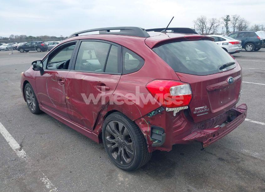 Photo 3 of 2014 Subaru Impreza 2.0I SPORT LIMITED (VIN JF1GPAR69E8236877)