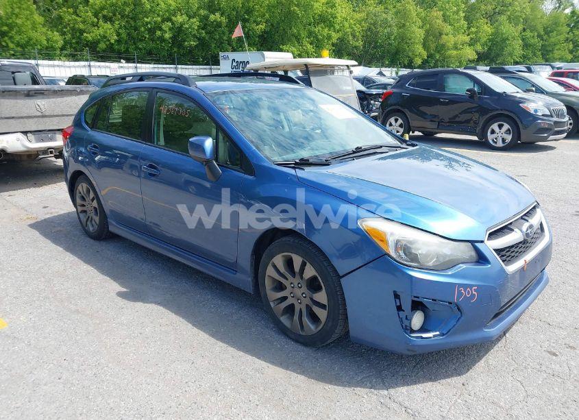 2014 Subaru Impreza 2.0I SPORT LIMITED (VIN JF1GPAR6XEH277762) main photo