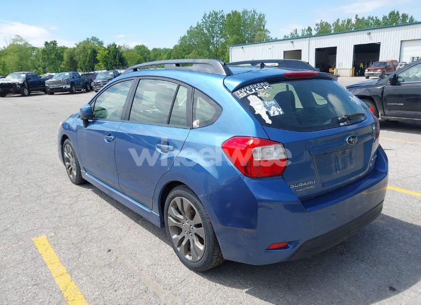 Photo 3 of 2014 Subaru Impreza 2.0I SPORT LIMITED (VIN JF1GPAR6XEH277762)