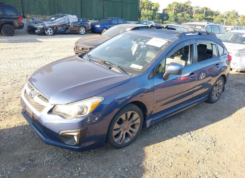Photo 2 of 2013 Subaru Impreza 2.0I SPORT LIMITED (VIN JF1GPAS61D2856005)