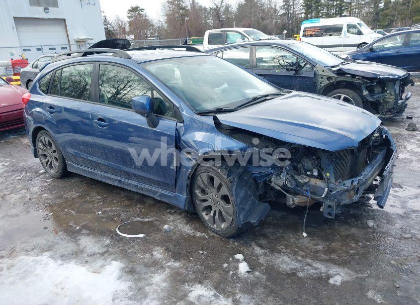 2013 Subaru Impreza 2.0I SPORT LIMITED (VIN JF1GPAS62D2822574) main photo