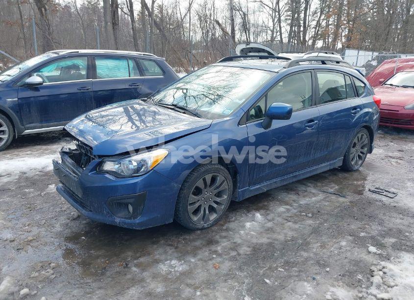 Photo 2 of 2013 Subaru Impreza 2.0I SPORT LIMITED (VIN JF1GPAS62D2822574)
