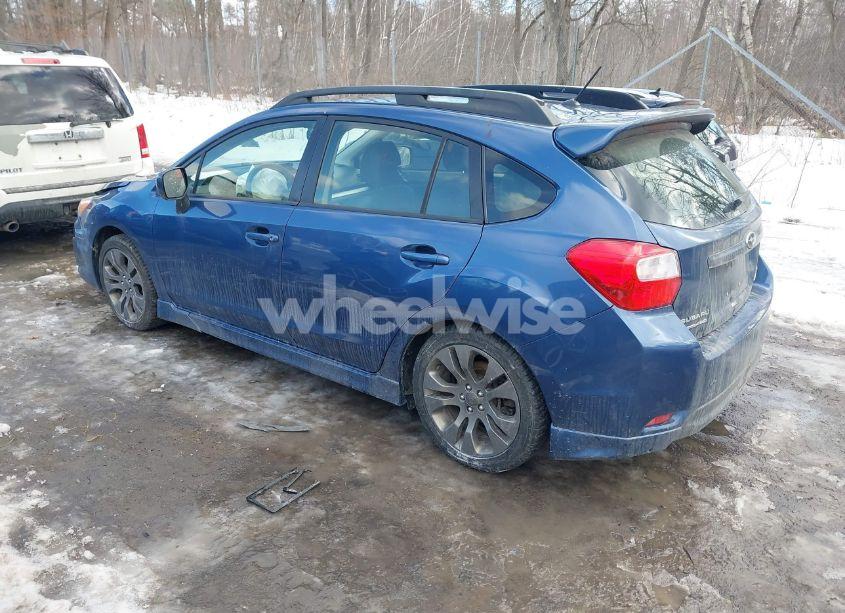 Photo 3 of 2013 Subaru Impreza 2.0I SPORT LIMITED (VIN JF1GPAS62D2822574)