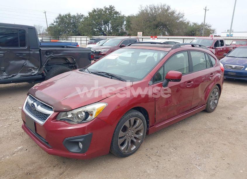 Photo 2 of 2014 Subaru Impreza 2.0I SPORT LIMITED (VIN JF1GPAS64E8230284)
