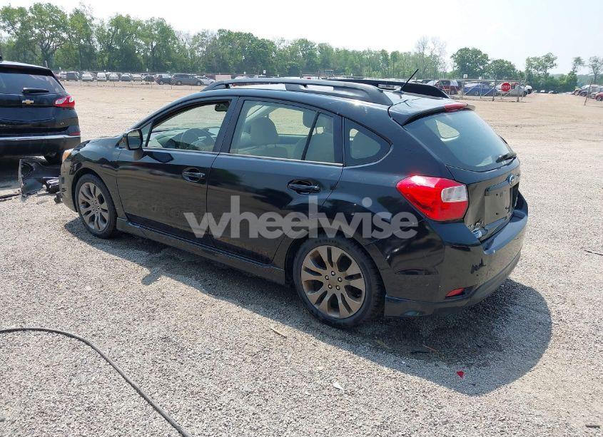 Photo 3 of 2013 Subaru Impreza 2.0I SPORT LIMITED (VIN JF1GPAS66DH205885)