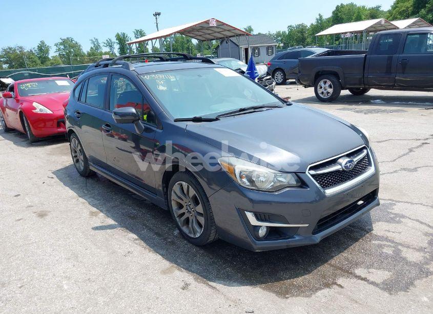 2015 Subaru Impreza 2.0I SPORT PREMIUM (VIN JF1GPAU62FH283466) main photo
