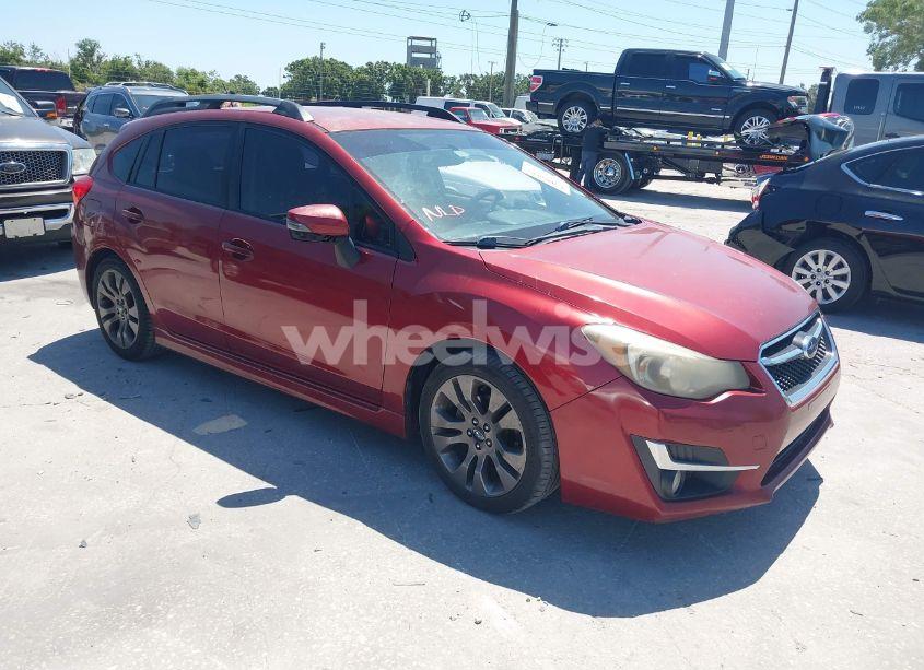 2015 Subaru Impreza 2.0I SPORT LIMITED (VIN JF1GPAV61FH244706) main photo