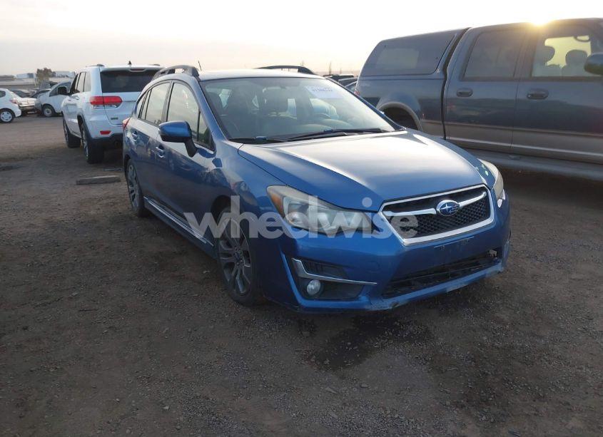 2015 Subaru Impreza 2.0I SPORT LIMITED (VIN JF1GPAW68F8275949) main photo