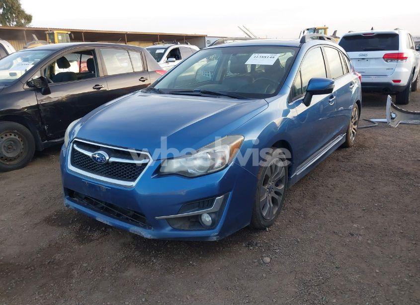 Photo 2 of 2015 Subaru Impreza 2.0I SPORT LIMITED (VIN JF1GPAW68F8275949)