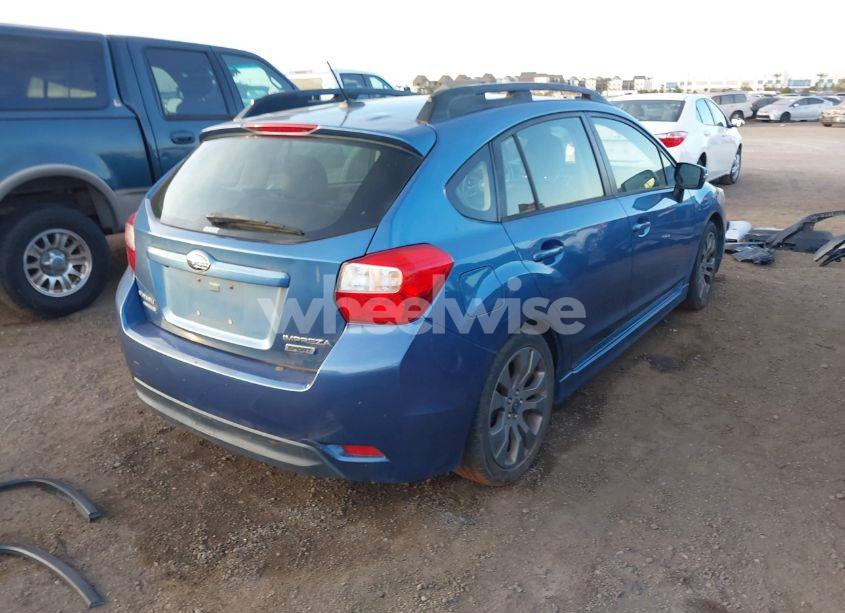 Photo 4 of 2015 Subaru Impreza 2.0I SPORT LIMITED (VIN JF1GPAW68F8275949)