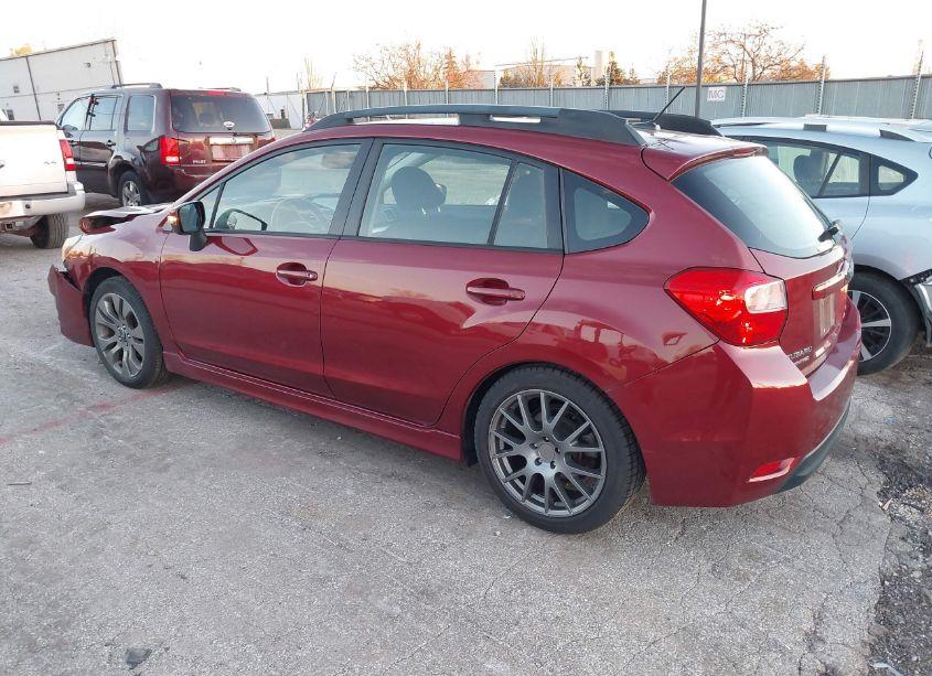 Photo 3 of 2015 Subaru Impreza 2.0I SPORT PREMIUM (VIN JF1GPAY61F8249190)