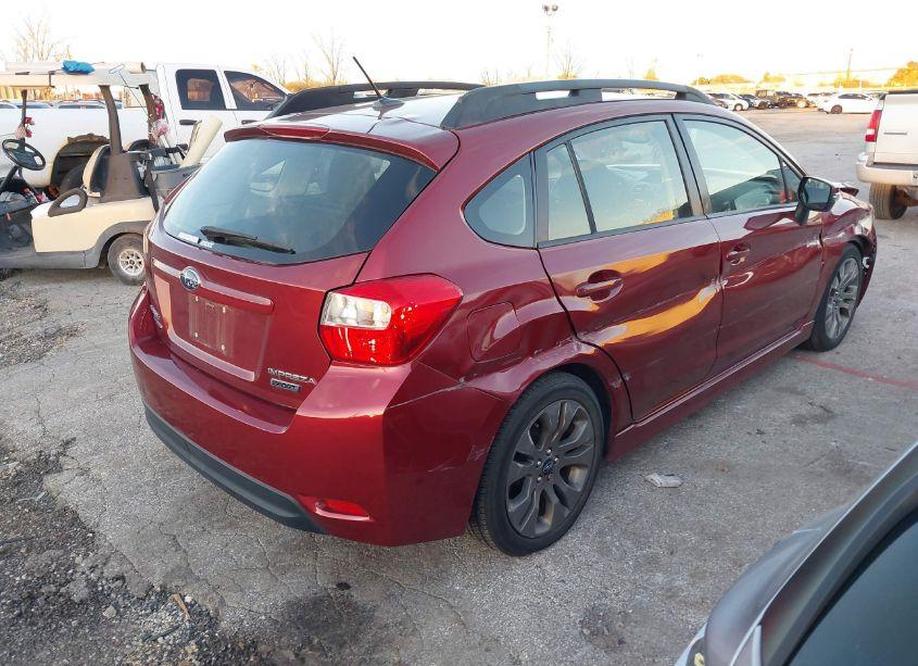 Photo 4 of 2015 Subaru Impreza 2.0I SPORT PREMIUM (VIN JF1GPAY61F8249190)