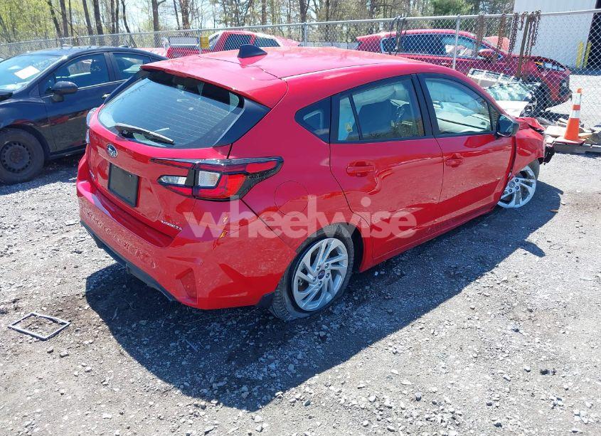 Photo 4 of 2024 Subaru Impreza BASE 5-DOOR (VIN JF1GUABC9R8873735)
