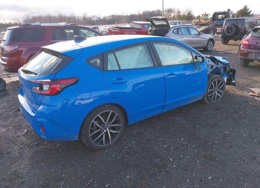 Photo 4 of 2024 Subaru Impreza SPORT 5-DOOR (VIN JF1GUAFC0R8246819)