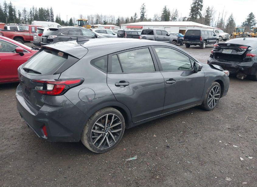 Photo 4 of 2024 Subaru Impreza SPORT 5-DOOR (VIN JF1GUAFC5R8237761)