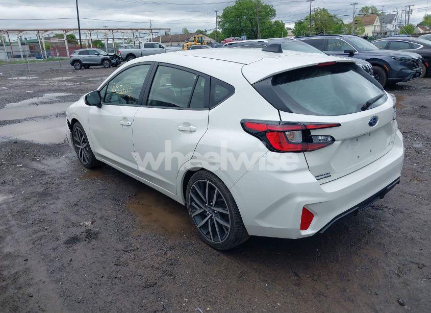 Photo 3 of 2024 Subaru Impreza SPORT 5-DOOR (VIN JF1GUAFC6R8228695)