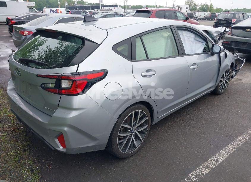 Photo 4 of 2024 Subaru Impreza SPORT 5-DOOR (VIN JF1GUAFC8R8332119)