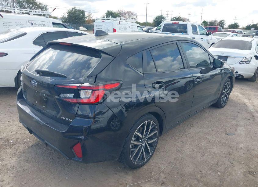 Photo 4 of 2024 Subaru Impreza SPORT 5-DOOR (VIN JF1GUAFC8R8353133)