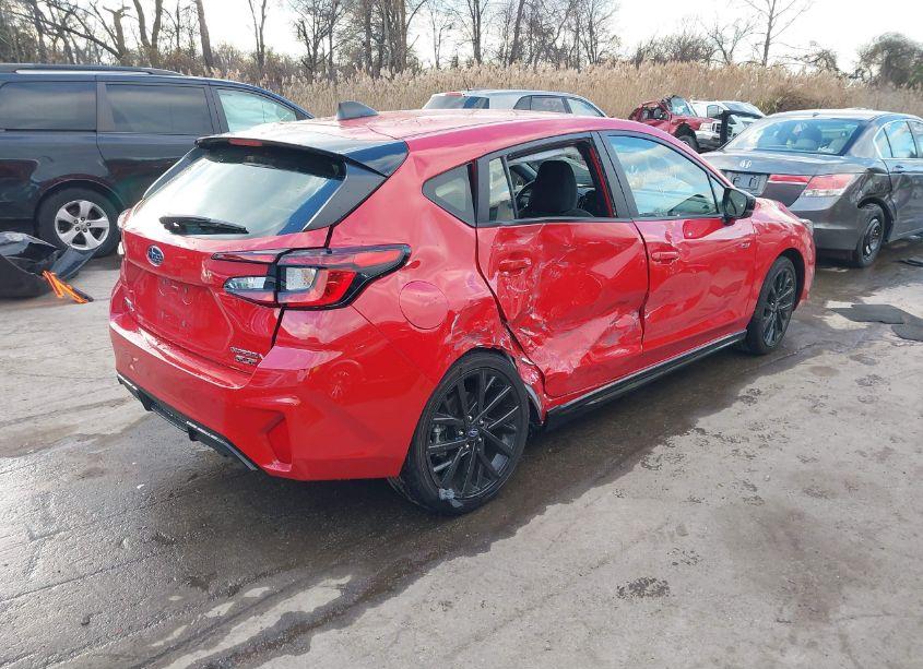 Photo 4 of 2024 Subaru Impreza RS 5-DOOR (VIN JF1GUHJC0R8355166)