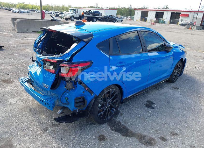 Photo 4 of 2025 Subaru Impreza RS 5-DOOR (VIN JF1GUHJC5S8200800)