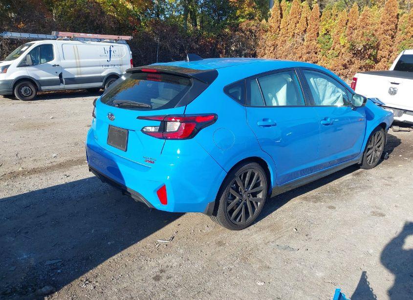 Photo 4 of 2024 Subaru Impreza RS 5-DOOR (VIN JF1GUHJC9R8316799)