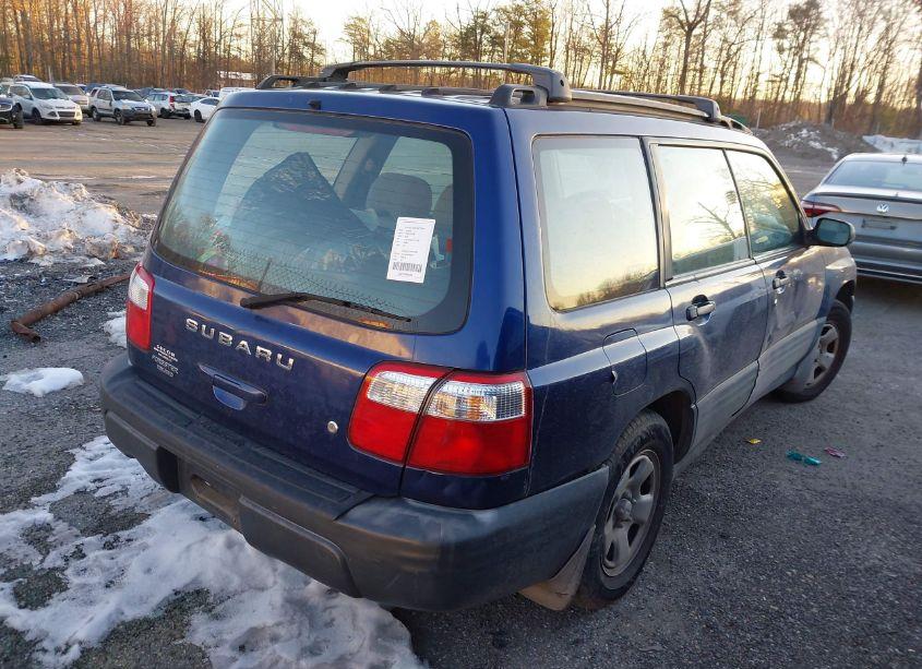 Photo 4 of 2001 Subaru Forester L (VIN JF1SF63581H737120)