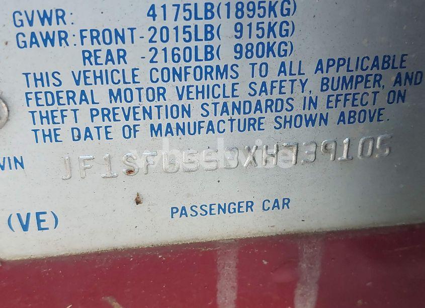 Photo 9 of 1999 Subaru Forester S (VIN JF1SF6553XH739105)