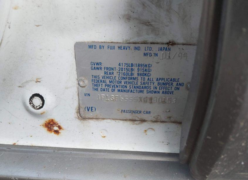 Photo 9 of 1999 Subaru Forester S (VIN JF1SF6555XG730153)