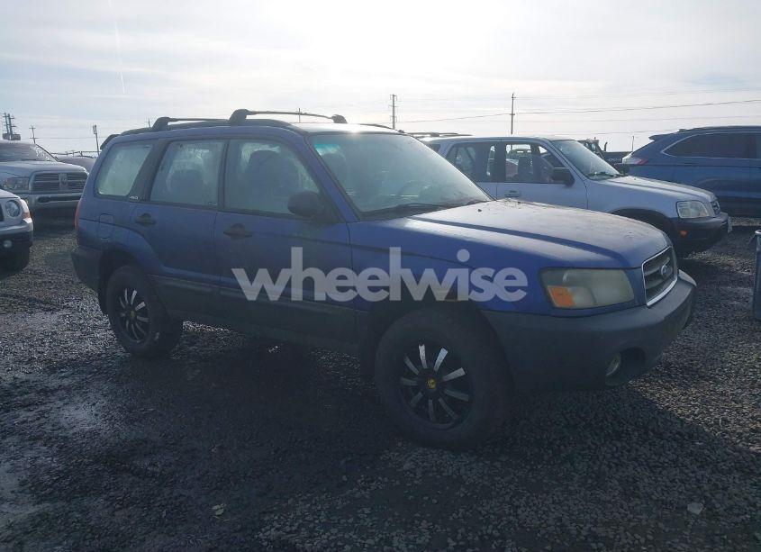 2003 Subaru Forester X (VIN JF1SG63613G758938) main photo