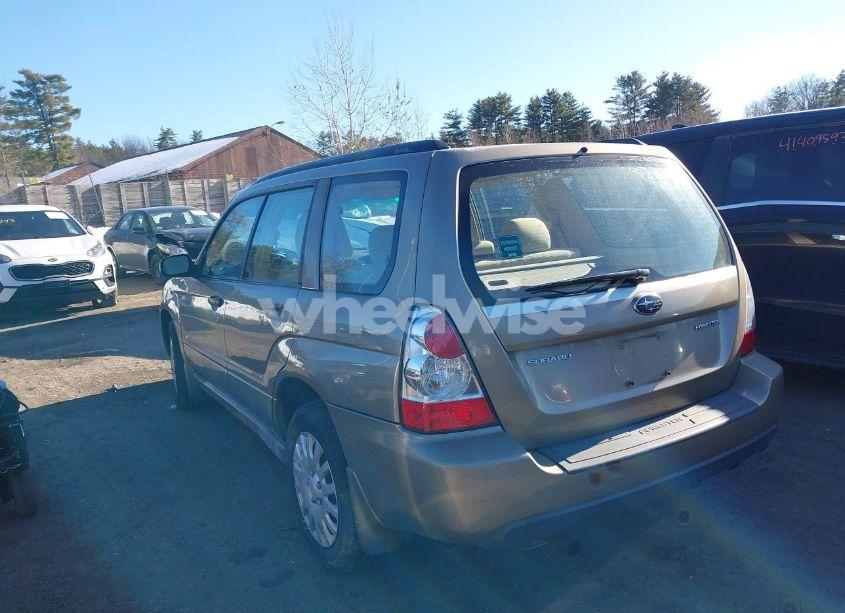 Photo 3 of 2008 Subaru Forester 2.5X (VIN JF1SG63628H721947)