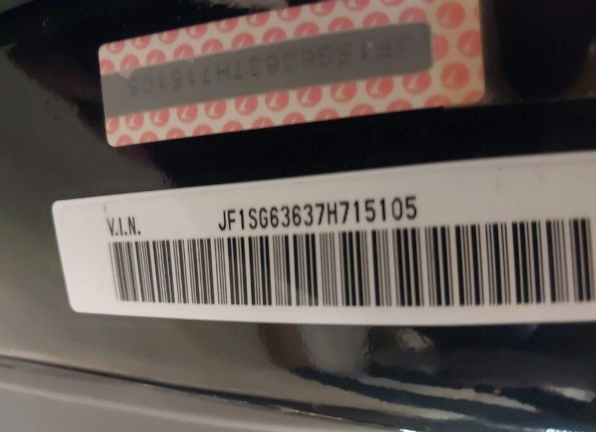 Photo 9 of 2007 Subaru Forester 2.5X (VIN JF1SG63637H715105)