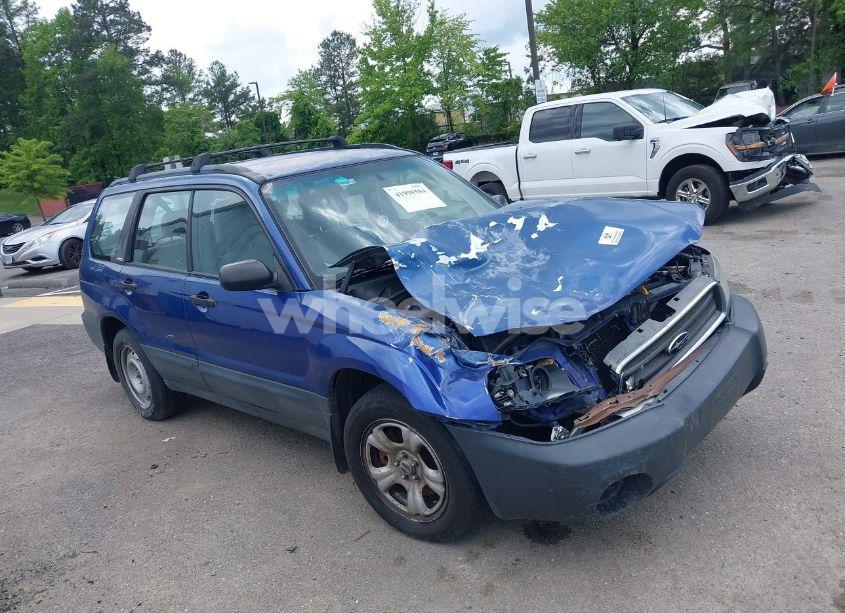 2003 Subaru Forester X (VIN JF1SG63653H730229) main photo
