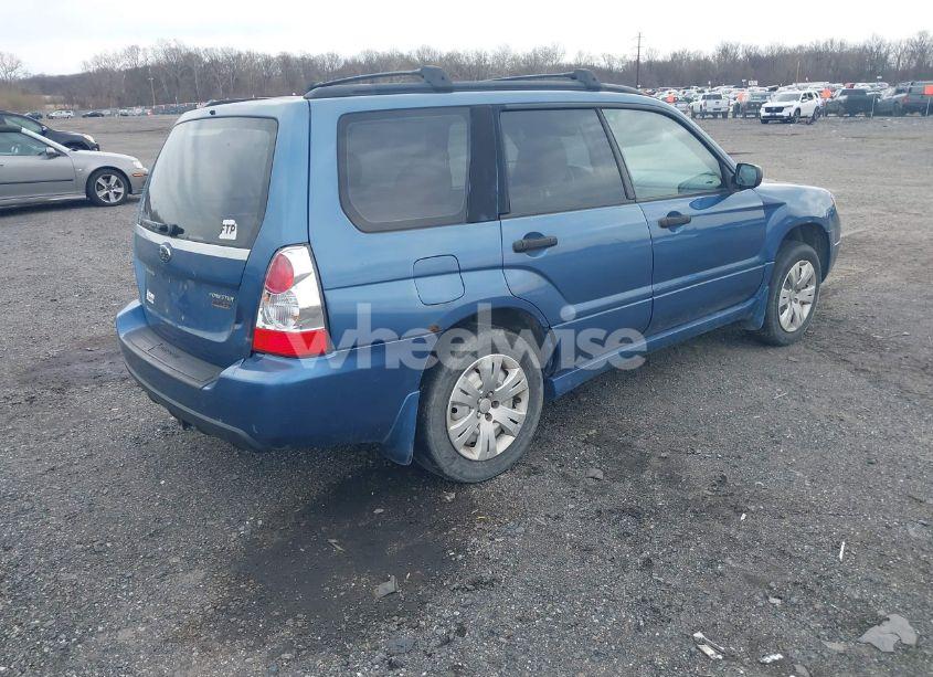 Photo 4 of 2008 Subaru Forester 2.5X (VIN JF1SG63658H711915)