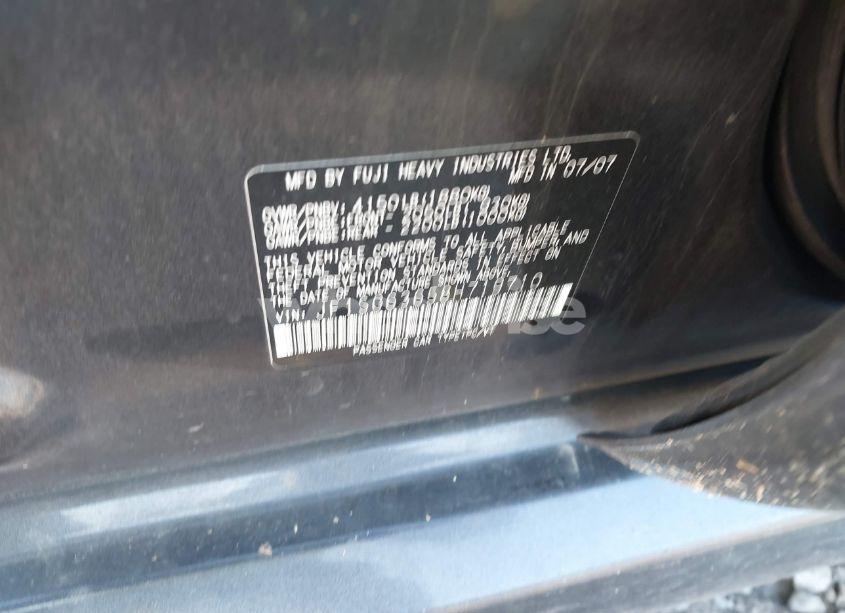 Photo 9 of 2008 Subaru Forester 2.5X (VIN JF1SG63658H719710)