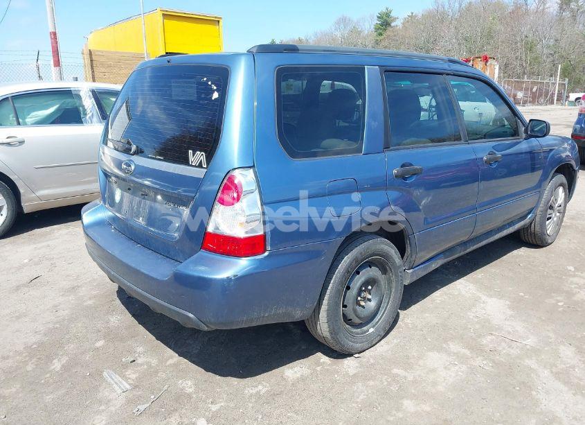 Photo 4 of 2008 Subaru Forester 2.5X (VIN JF1SG63668H701135)